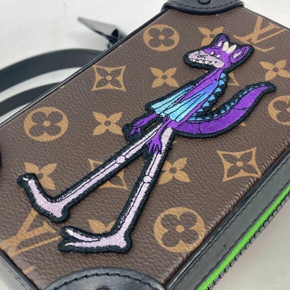 LOUIS VUITTON M80144 Monogram Soft Trunk-Phone Box Bag Pochette Shoulder Bag - Picture 7 of 14